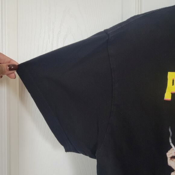 Pulp Fiction Movie‎ 1994 Black Crewneck Short Sleeve Shirt 100% Cotton Sz Large - Picture 3 of 11